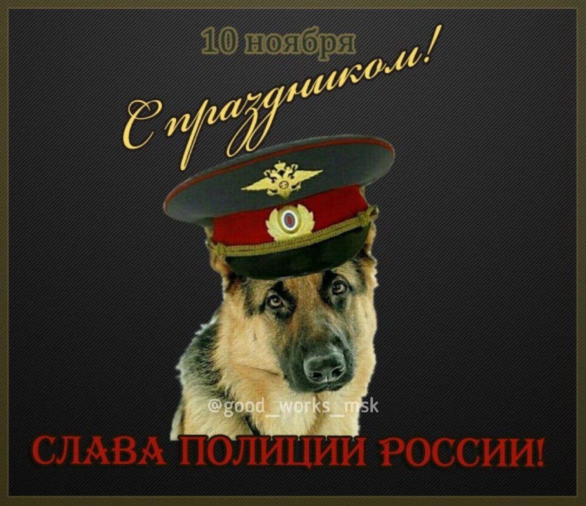 С днем милиции открытки прикольные. С днем полиции. С днем полиции открытки. С днем рождения в день милиции. Поздравить день полиции с собакой.