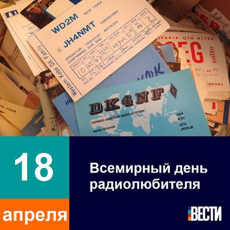 Картинки со Всемирным днем радиолюбителя (40 открыток). Картинки с надписями