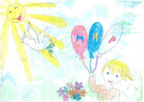 Детские рисунки на 1 мая (55 рисунков). 