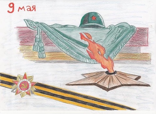 235 идей рисунков на День Победы к 9 мая. 