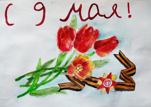 235 идей рисунков на День Победы к 9 мая. 