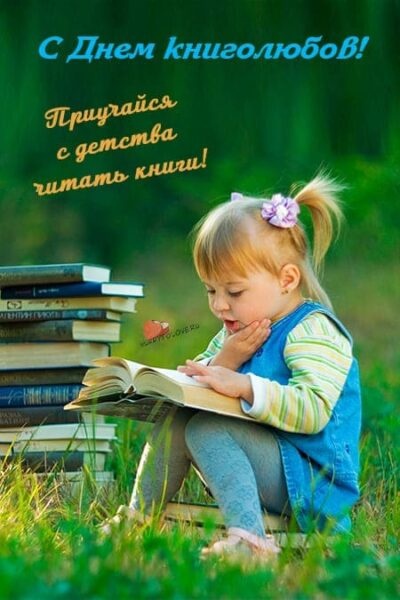 Картинки с Всемирным днем книголюбов (71 открытка). Открытки