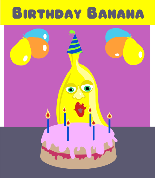 Картинки с Днем банана (80 открыток). Прикольные открытки с Днем банана