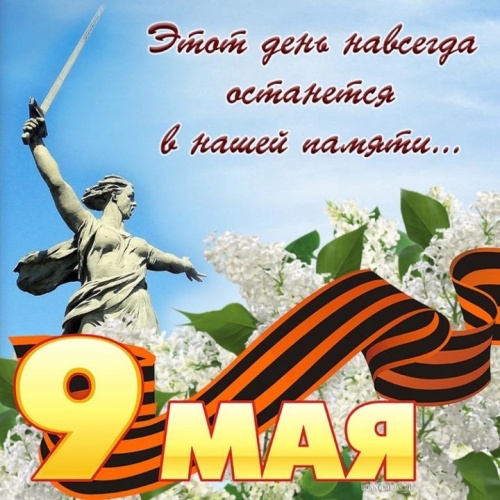 Цветы на 9 мая