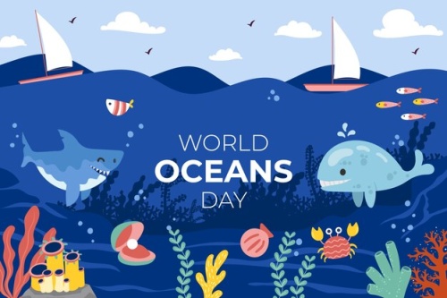 Картинки с Днем океанов (68 открыток). Картинки с надписями и поздравлениями на Всемирный день океанов